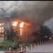 Kinshasa : Un violent incendie ravage l’église Shekinah Tabernacle