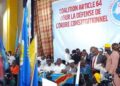 Révision constitutionnelle : La Coalition Article 64 lance sa plateforme et note qu&rsquo;il reste 854 jours pour que Félix Tshisekedi quitte le pouvoir