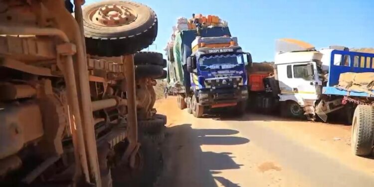 Haut-Katanga : reprise du trafic sur l’axe Lubumbashi – Likasi après trois jours d’embouteillages monstres