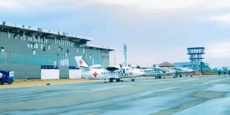Ituri : Réouverture immédiate de l&rsquo;aéroport de Bunia sous stricte surveillance sanitaire ( communiqué)