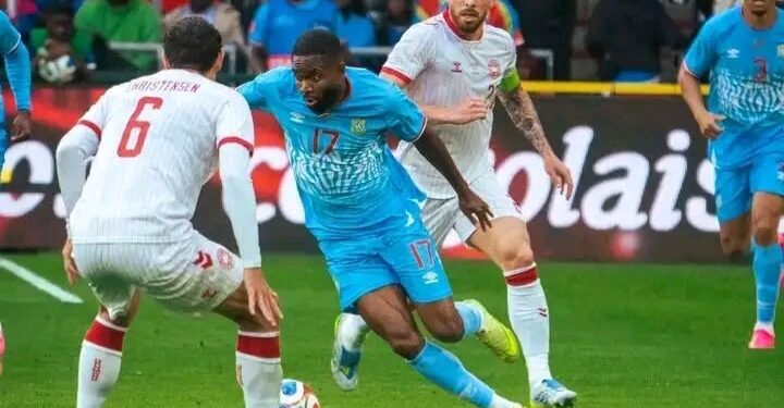 Amical International : la RDC et le Danemark se quittent dos à dos, sans vainqueur ni vaincu ( 0-0) au stade Sclessin de Liège