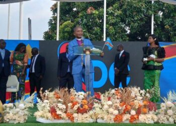 Référendum et révision constitutionnelle en RDC : La CCN d’Évariste Ejiba Yamapia affiche sa force dans les rues de Kinshasa avec une marche pacifique