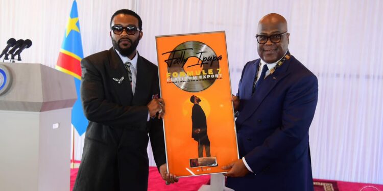 RDC : Fally IPUPA décoré par le Chef de l’Etat après son double stade de France