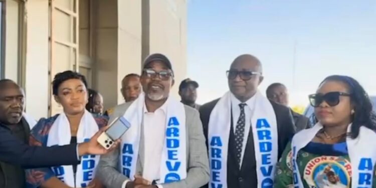 ARDEV-Haut-Katanga : une forte délégation conduite par le SG Adjoint Jean Sanka à Lubumbashi pour amorcer la redynamisation du parti .