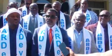 Haut-Katanga : une délégation de l’ARDEV reçue par Martin Kazembe président du conseil provincial de l’Union Sacrée