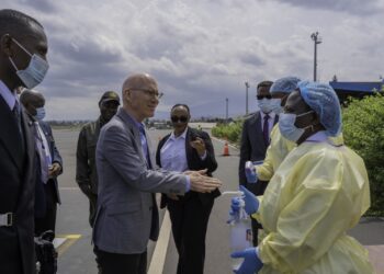 Est de la RDC : James Swan de nouveau en mission à Goma pour le suivi du cessez-le-feu et la riposte contre Ebola