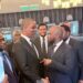 Remise et reprise à l’ARSP : le président du forum national de la jeunesse Patrick Katengo a accompagné le nouveau DG TED BELESHAYI
