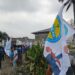 Kinshasa : Malgré le verrou sécuritaire autour du Palais du Peuple, les militants de l’ECiDé se mobilisent contre la loi référendaire