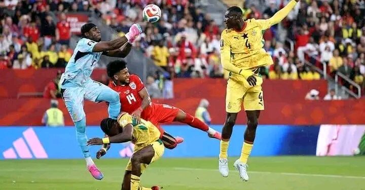 Mondial 2026: le Ghana s’impose face au Panama dans le temps additionnel (1-0 ) et la Colombie prend la tête du groupe K de la RDC après sa victoire devant l’Ouzbékistan (3-1)