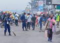 Kinshasa : La Police s’illustre dans les travaux d’assainissement sur le boulevard Lumumba à Masina (Constat)