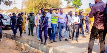 Haut-Katanga : La Présidence et le gouverneur intérimaire Martin Kazembe en mission d’inspection à la SEM de Musoshi avant la visite de Félix Tshisekedi à la fin de ce mois