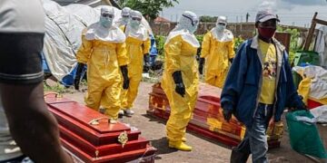 Épidémie d’Ebola en RDC : La barre des 1 400 cas franchie, 438 morts et 609 malades toujours hospitalisés