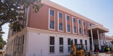 Haut-Katanga : Le nouveau palais de justice prêt à 97 %, John Banza satisfait de la modernisation en cours
