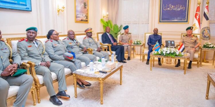 Coopération militaire : L&rsquo;Égypte prête à accompagner la RDC dans la modernisation de ses capacités de défense