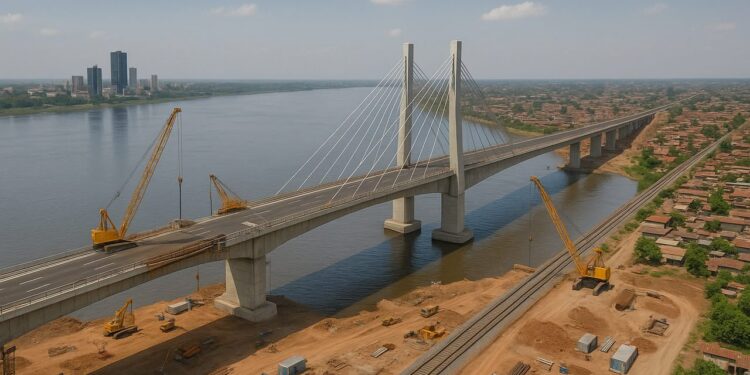 Kinshasa-Brazzaville : le début des travaux de construction du pont route-rail prévu en mars 2027