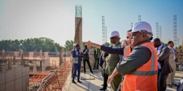 Lubumbashi : Jean-Pierre Bemba satisfait de l’avancement des travaux de modernisation de l’aéroport international de Luano