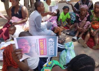 Lubumbashi : Des déplacés de Goma et Bukavu manifestent pour réclamer une assistance humanitaire