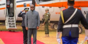 RDC : le président Félix Tshisekedi est arrivé à KAMINA ce mercredi en mission d’itinérance