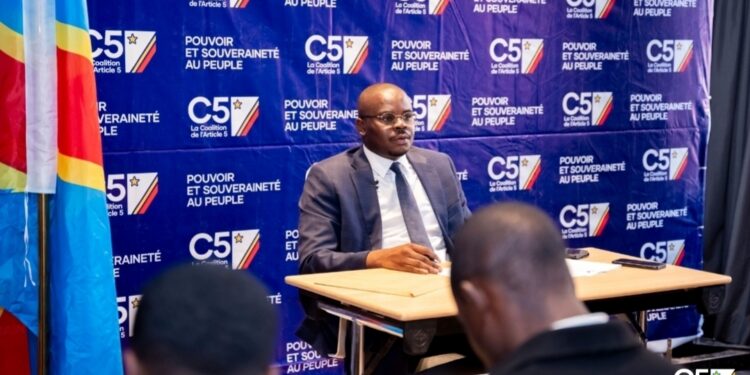 RDC : « La destinée de la RDC ne doit pas se décider dans les salons politiques », alerte Me Caleb Banza, initiateur de la coalition C5
