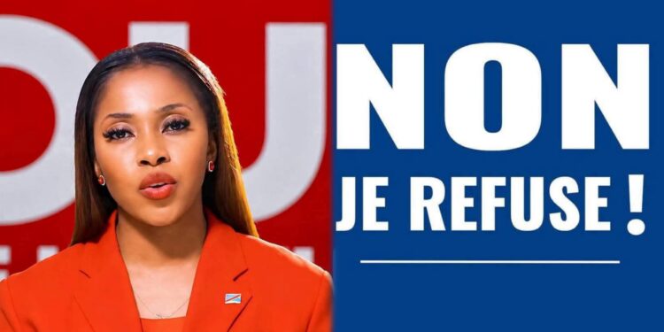 Révision constitutionnelle en RDC : Grâce KUTINO dit « Oui, je le veux », une partie de la Jeunesse réplique par « Non, je refuse »
