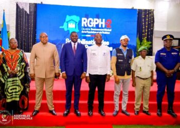 Kongo Central : Le ministre d’État, ministre du Plan, Guylain Nyembo lance la campagne de sensibilisation au deuxième Recensement général de la population et de l’habitat à Matadi