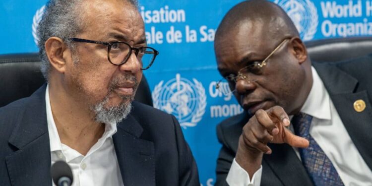 Ebola en RDC : Jean Kaseya et Tedros Adhanom renforcent la coordination de la riposte à Kinshasa