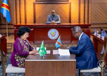 RDC : Félix Tshisekedi a présidé la signature de l’accord créant le bureau-pays de l’AUDA-NEPAD à Kinshasa