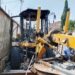 Mbuji-mayi : un agent affecté aux travaux exécutés par GREC-7 meurt dans un accident de travail, le tracteur incendié par la population en colère