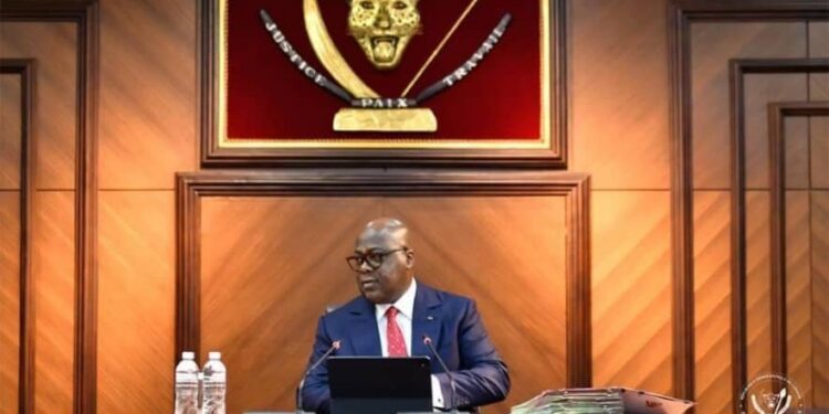 RDC : Félix Tshisekedi s’inquiète de la faible exécution des projets financés par les partenaires internationaux (Conseil des ministres)