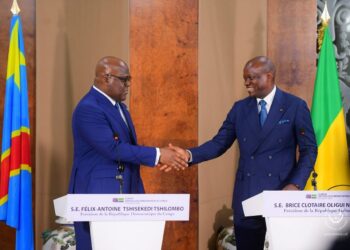 Félix TSHISEKEDI à Libreville : la RDC et le Gabon signent un accord sur l’exemption réciproque des visas