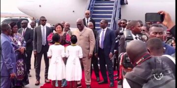 Mbuji-Mayi : Félix Tshisekedi en déplacement pour l&rsquo;inauguration de la Basilique de la Paroisse de l’abbé KANDA