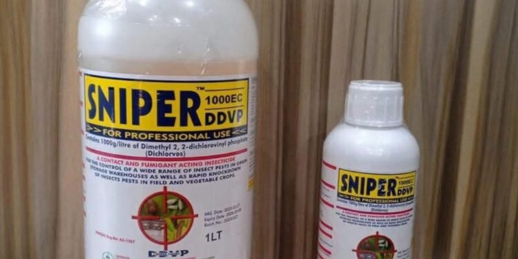 RDC : L’ACOREP interdit et ordonne le retrait immédiat du « SNIPER » et des produits à base de Dichlorvos