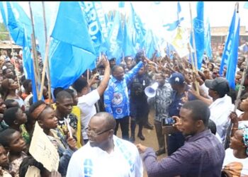 Itinérance dans le grand Katanga : A la cité de KABONDO DIANDA, John KASWAMANGA insiste sur le Dialogue initié par le Président Félix TSHISEKEDI