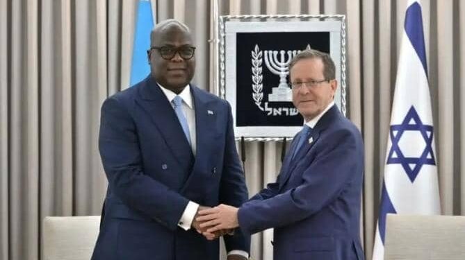 RDC-Israël : Félix Tshisekedi rend hommage aux victimes de la Shoah au mémorial de Yad Vashem