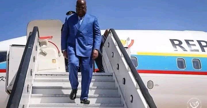 RDC – Diplomatie : Félix Tshisekedi à São Tomé pour l’investiture du président réélu Carlos Vila Nova
