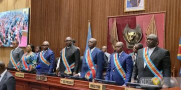 Rentrée parlementaire : au Sénat, Sama Lukonde appelle au dialogue face à la crise sécuritaire dans l’Est