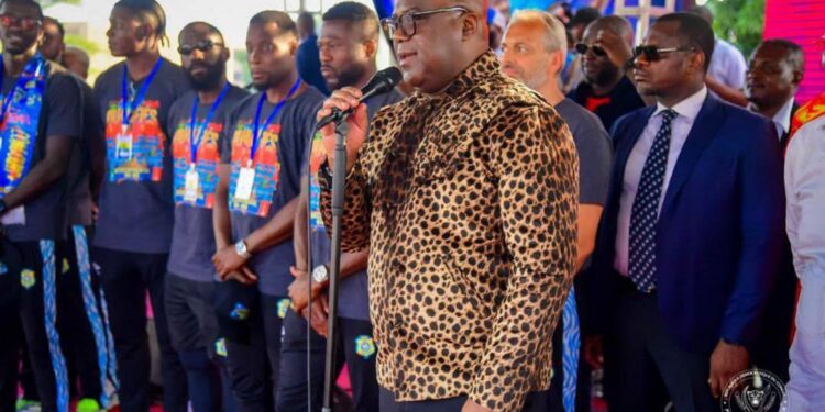 RDC : Les Léopards seniors seront décorés ce mardi 22 septembre par le président Félix Tshisekedi