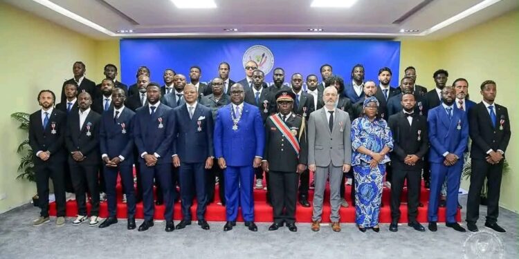 Mondial 2026 : 39 membres des Léopards élevés au grade de Chevalier de l’Ordre national du Léopard