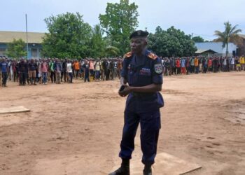 Kisangani : À Kapalata, les recrues de la PNC appelées à la discipline et au respect de leur engagement