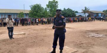 Kisangani : À Kapalata, les recrues de la PNC appelées à la discipline et au respect de leur engagement