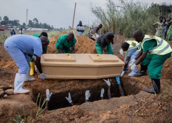 RDC : L’épidémie d’Ebola franchit le seuil de 3 000 décès avec 6 250 cas confirmés