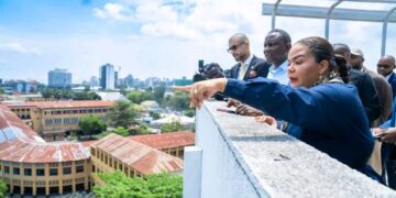 Kinshasa : Le siège du ministère des Affaires étrangères inspecté pour des travaux de réhabilitation