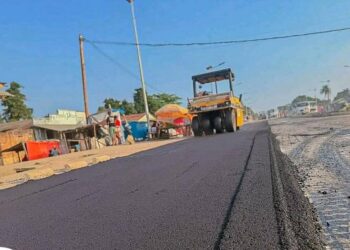 Tshopo : modernisation de la voirie à Kisangani, l&rsquo;avenue Stade Espagne en pleine métamorphose