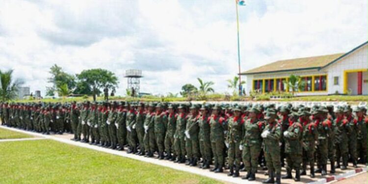 RDC : 276 élèves-officiers de l’Académie militaire de Kananga défendent leurs travaux de fin d’études