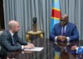 RDC-France : Félix Tshisekedi et le ministre français des Affaires Étrangères Jean-Noël Barrot discutent de la sécurité et de la riposte contre Ebola