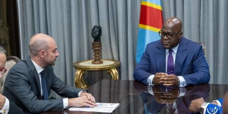 RDC-France : Félix Tshisekedi et le ministre français des Affaires Étrangères Jean-Noël Barrot discutent de la sécurité et de la riposte contre Ebola