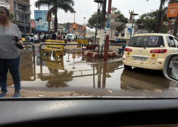 Lubumbashi : la place Moise TSHOMBE devient le théâtre d’inondations fréquentes