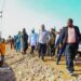 Haut-Katanga : Martin Kazembe Shula inspecte le site du futur marché moderne M’zee Kabila à Lubumbashi