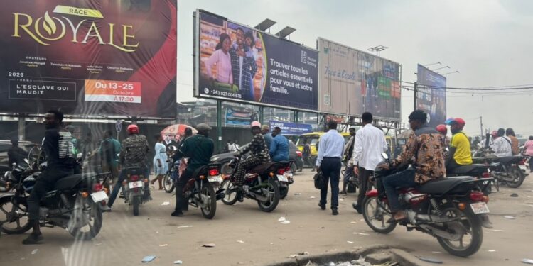 Kinshasa : Le retour en force des motards à Kintambo Magasin ou la capitulation des services de sécurité