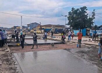 Tshopo : Kisangani, la modernisation de l&rsquo;avenue Lac Moero se poursuit à Makiso